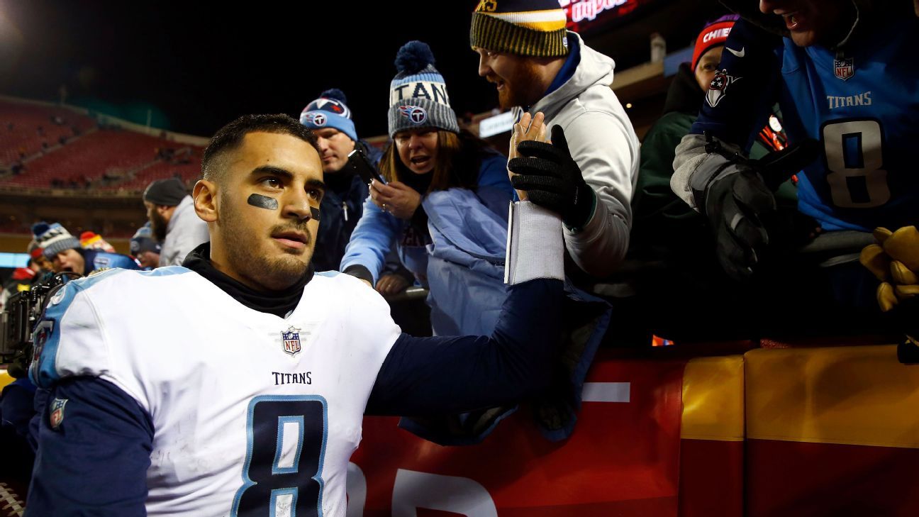 ESPN: Marcus Mariota Not Expected To Start Tonight For Titans