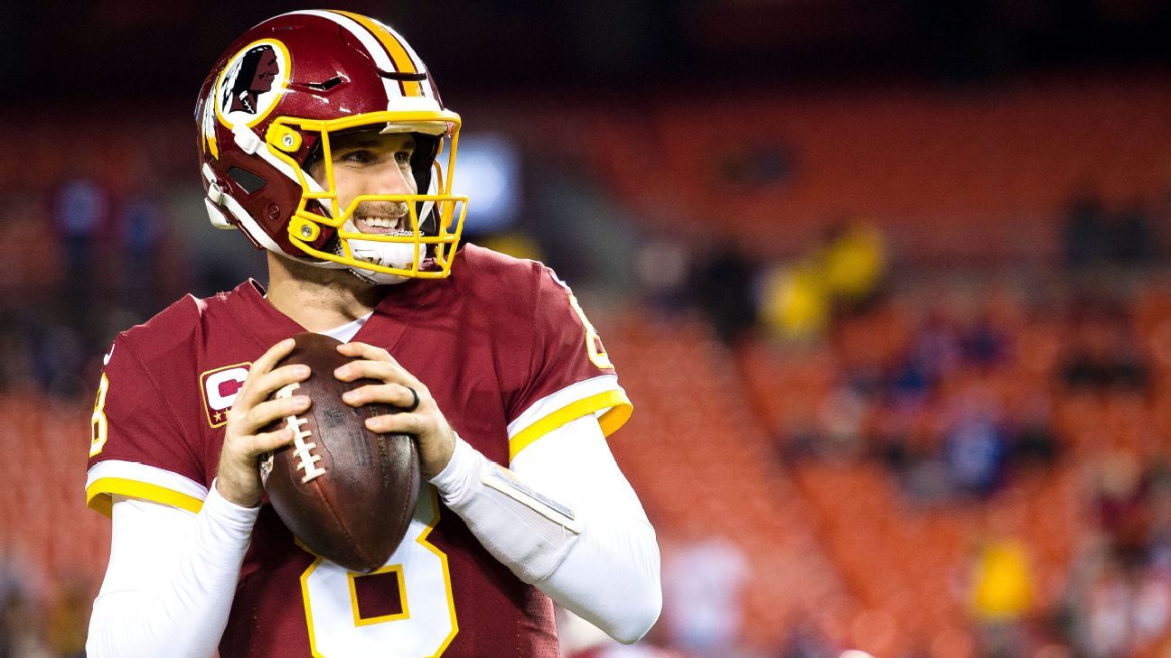 Report: Redskins considering tagging Kirk Cousins again so they can trade  him