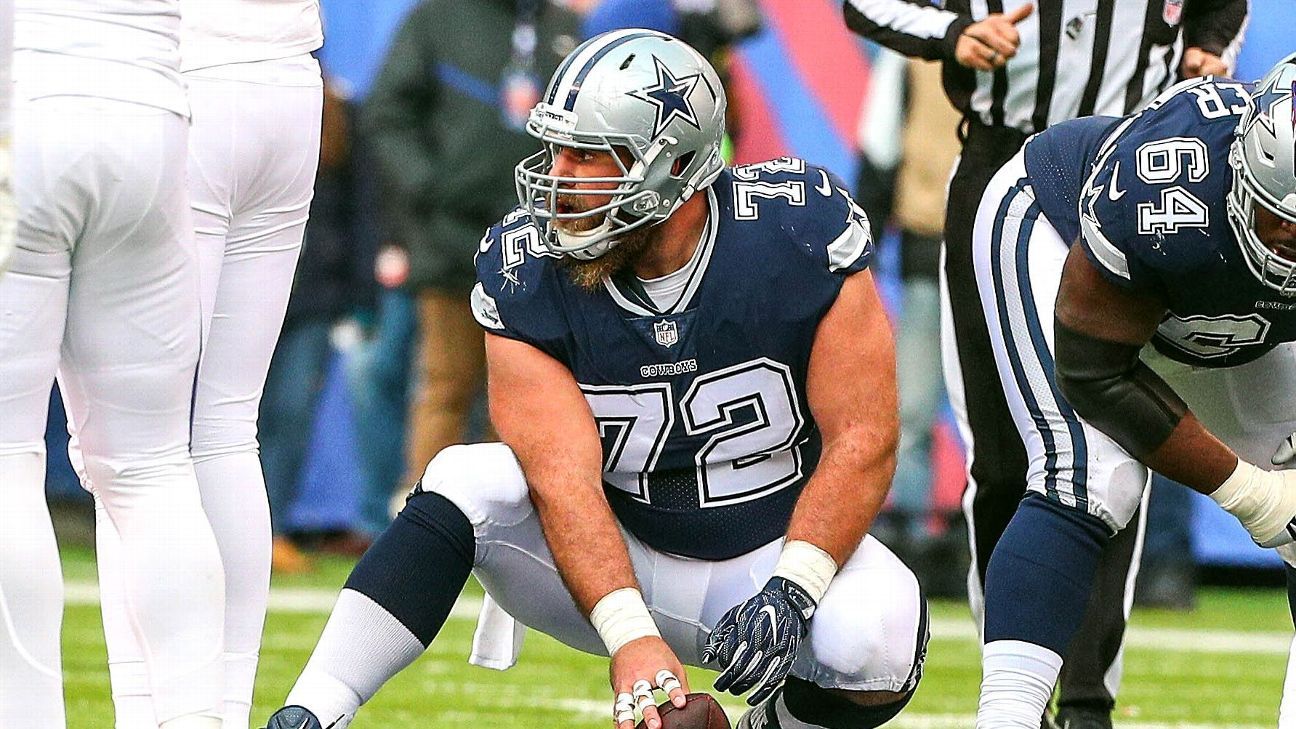 Dallas Cowboys center Travis Frederick has neurological disorder