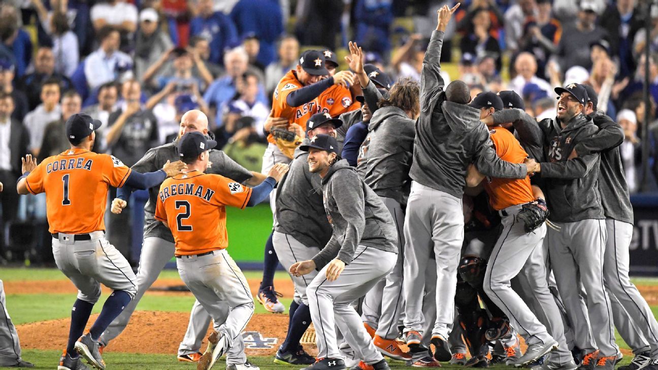 Watch: Rangers-Astros benches clear in wild ALCS Game 5 clash