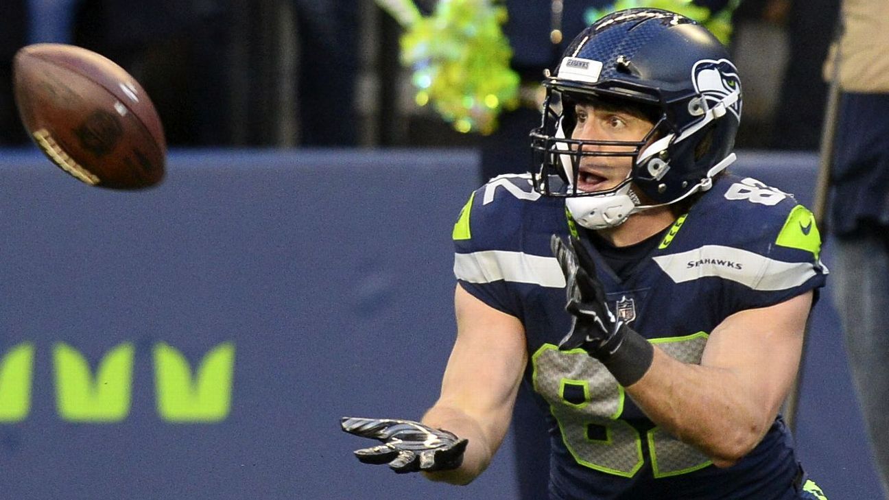 Tight end Luke Willson leaves Seahawks for Detroit