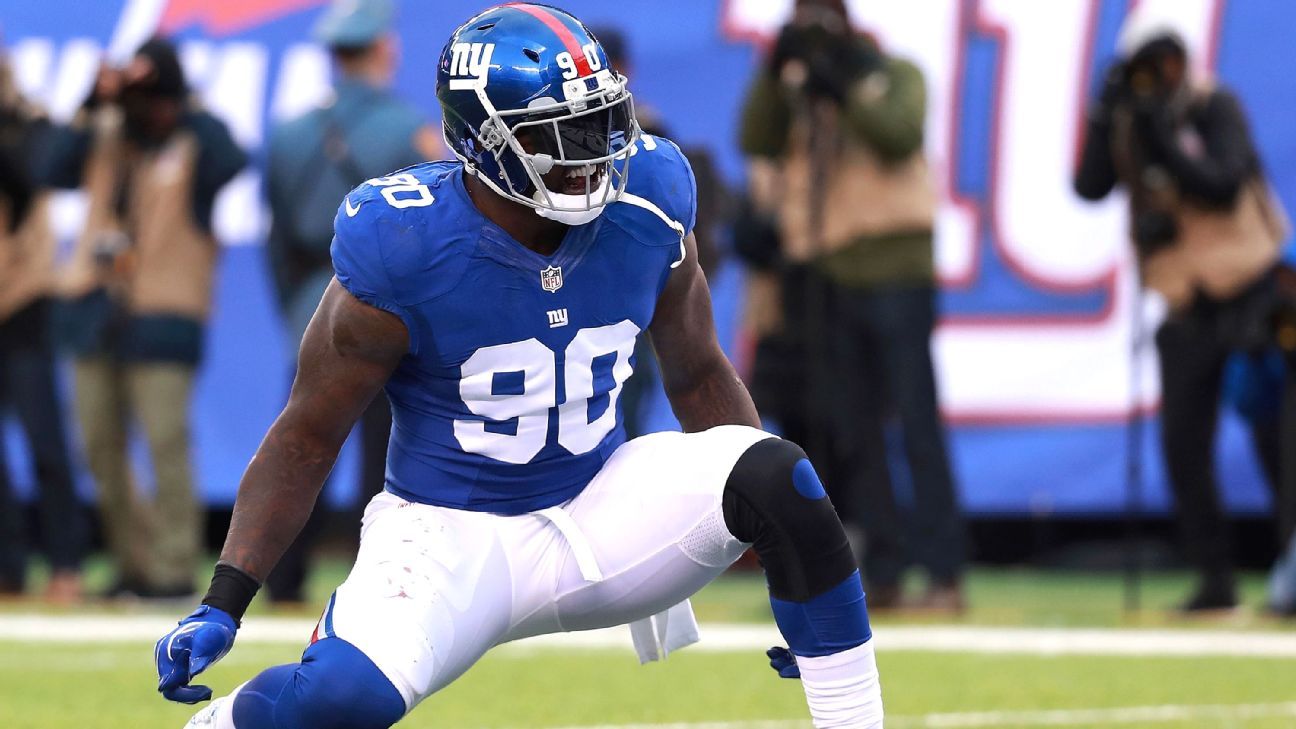 How New York Giants plan to fill the Jason Pierre-Paul void - ESPN - New  York Giants Blog- ESPN