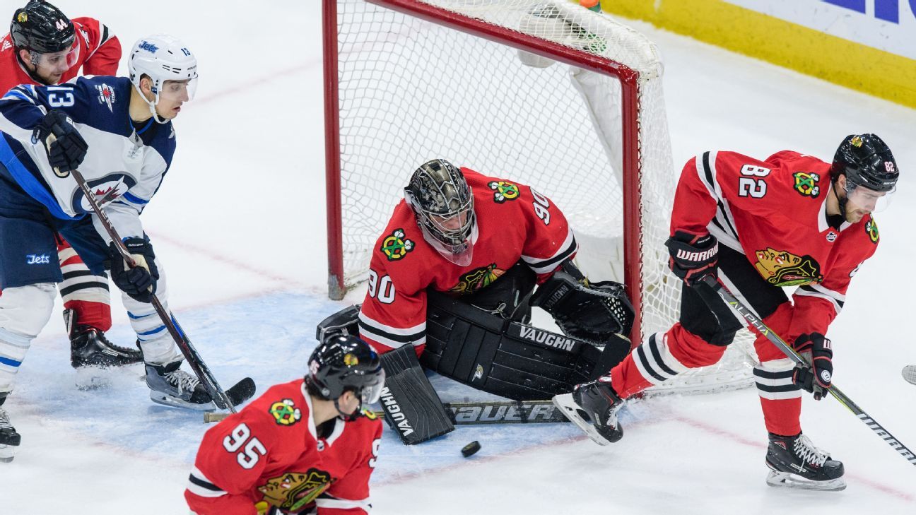 Who is Scott Foster? Meet the accountant who became Chicago Blackhawks'  emergency goalie