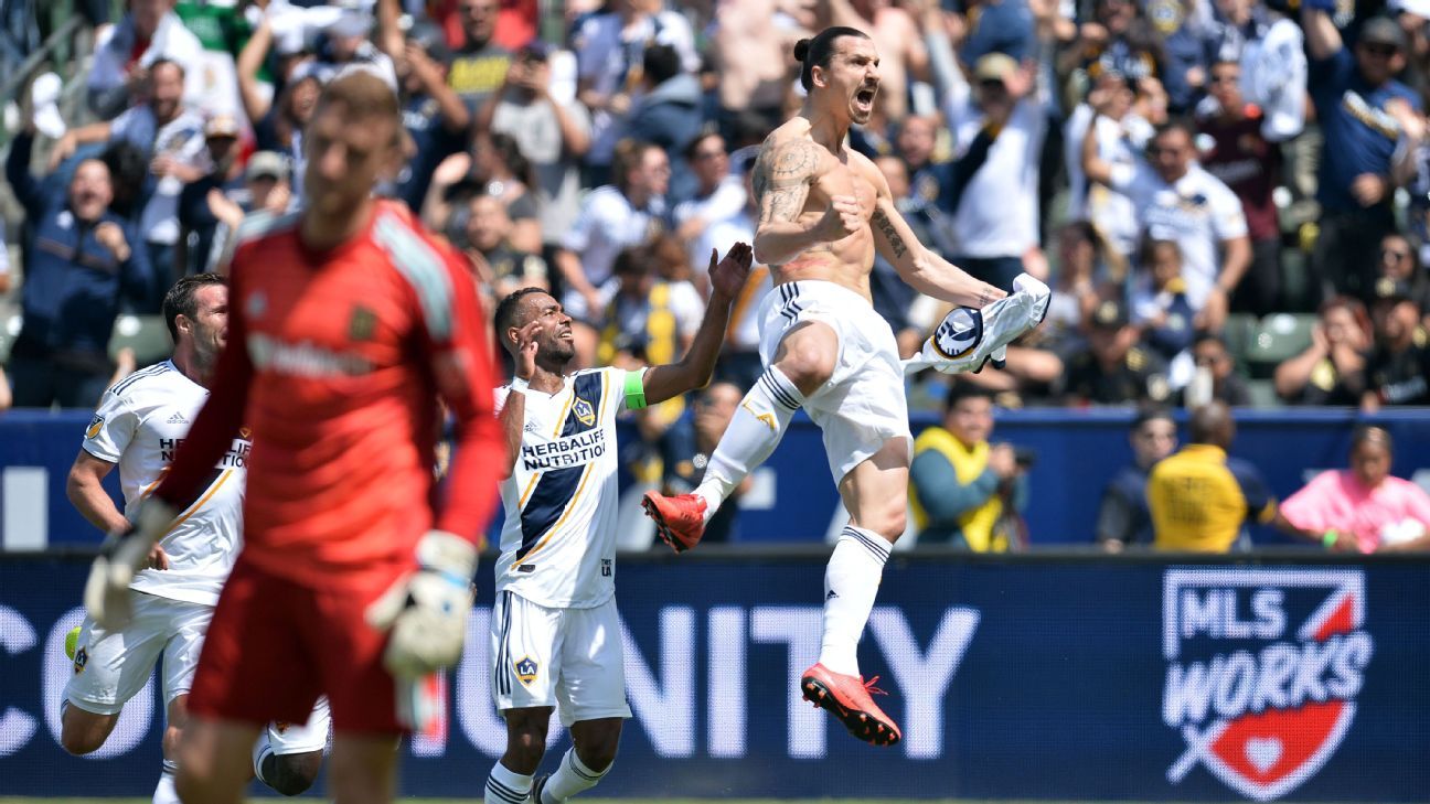 Zlatan Ibrahimovic amazes in MLS debut for Los Angeles Galaxy