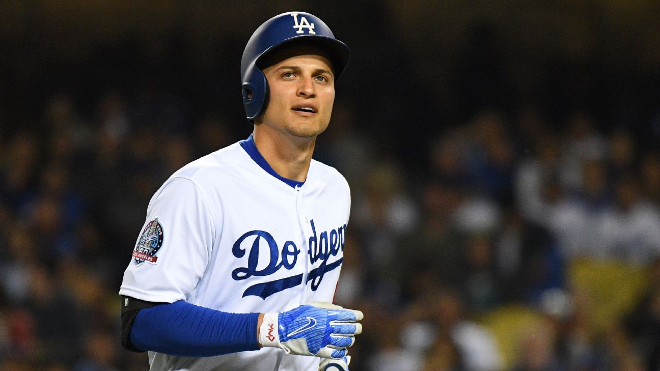 Back injury forces Dodgers to leave Corey Seager off roster for NLCS – San  Bernardino Sun