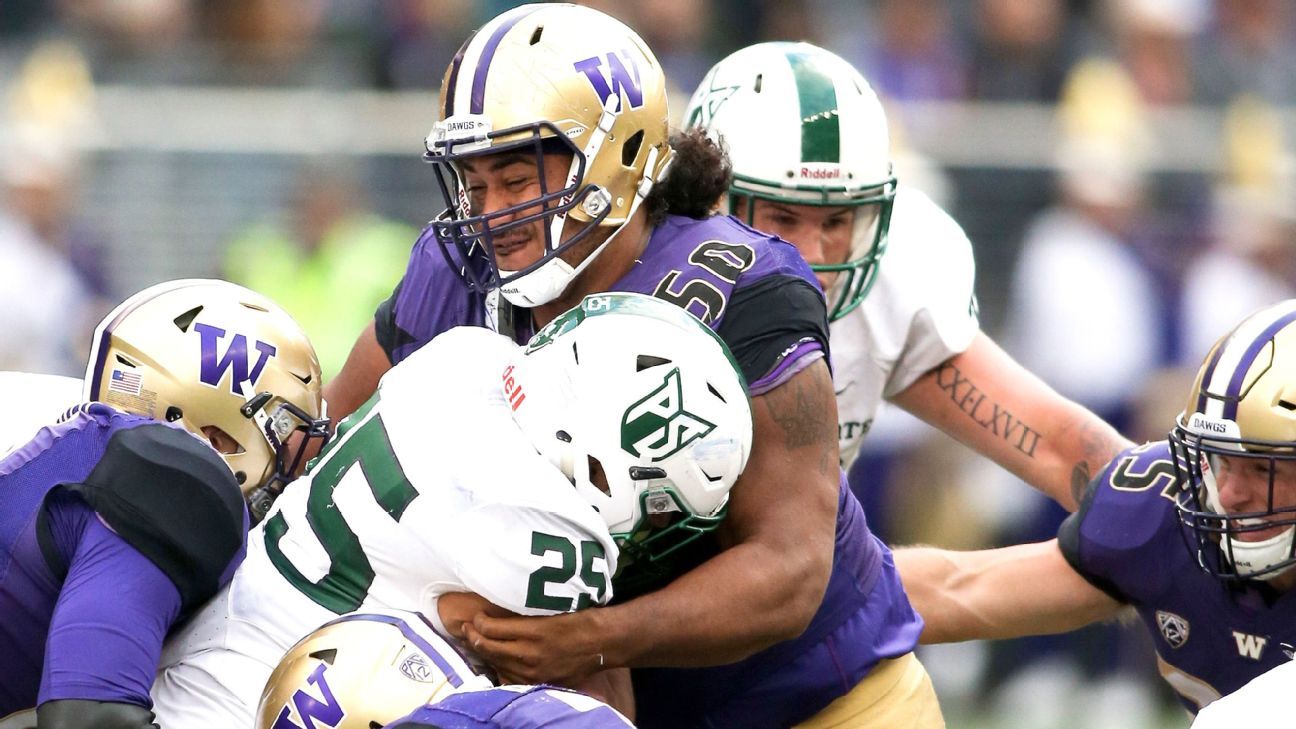 Fiesta Bowl: Washington's Vita Vea grows into Pac-12 Defensive