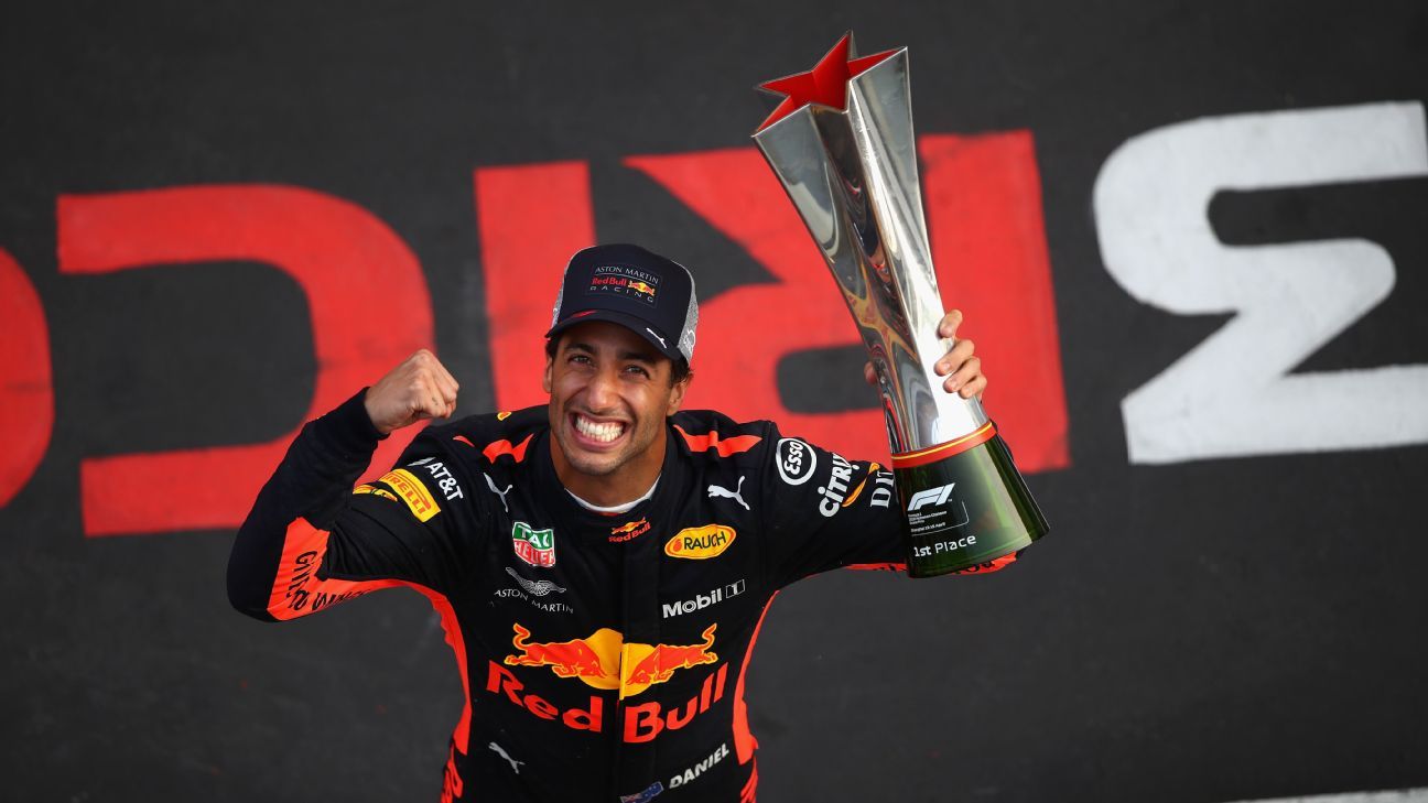Daniel Ricciardo - China win proved I'm ready to win F1 title - ESPN