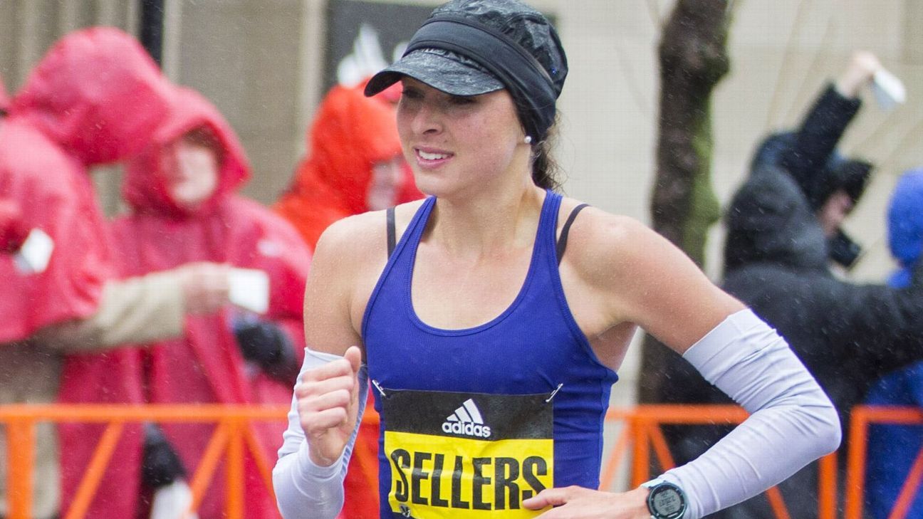 Sarah Sellers surprises as Boston Marathon runnerup ESPN