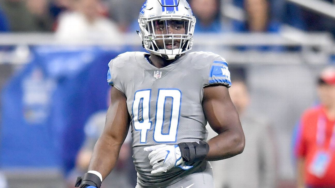 Nfl Targeting Rule Lions LB Jarrad Davis approves of new NFL helmet targeting rule - ESPN ...