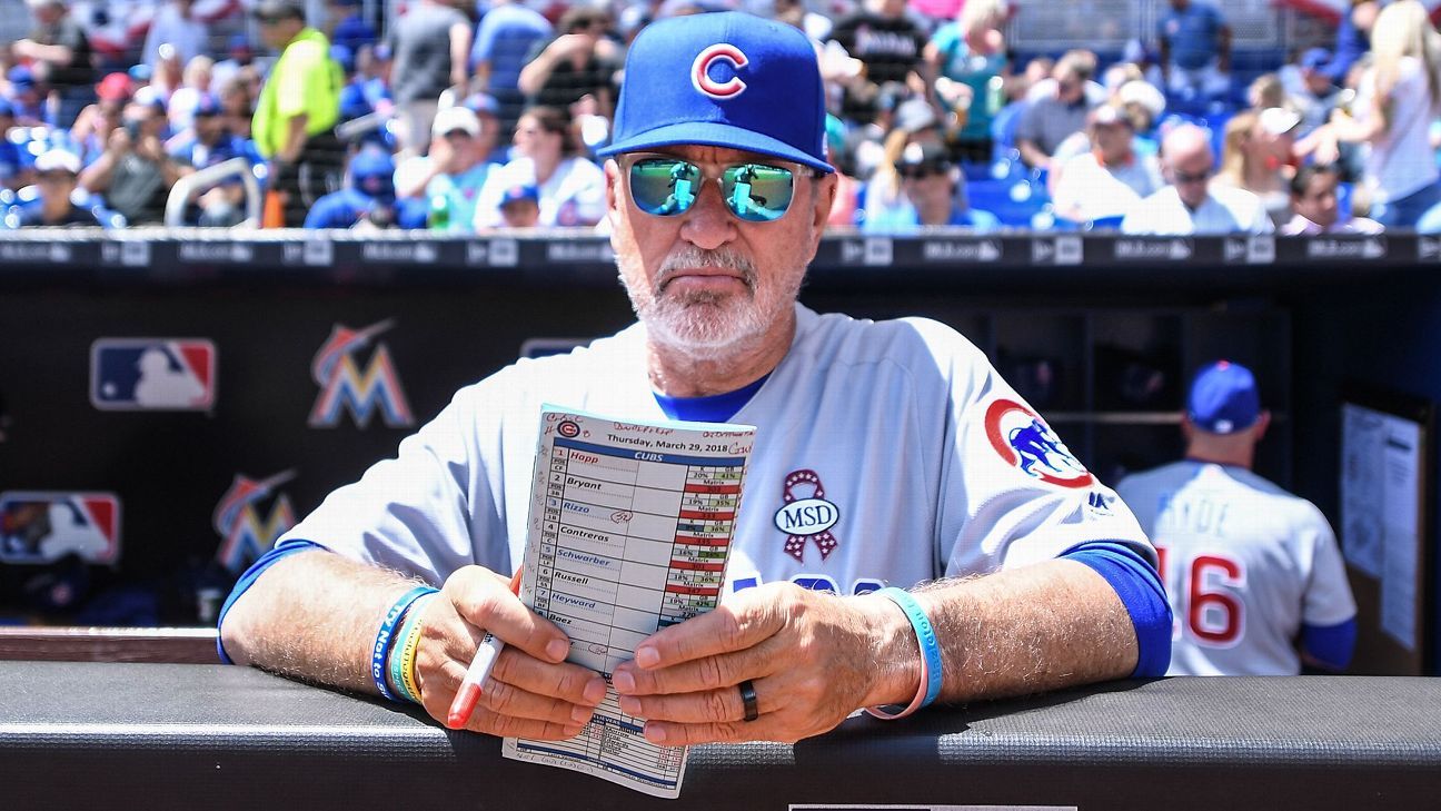 How Joe Maddon, MLB's oldest manager, stays young at heart Chicago