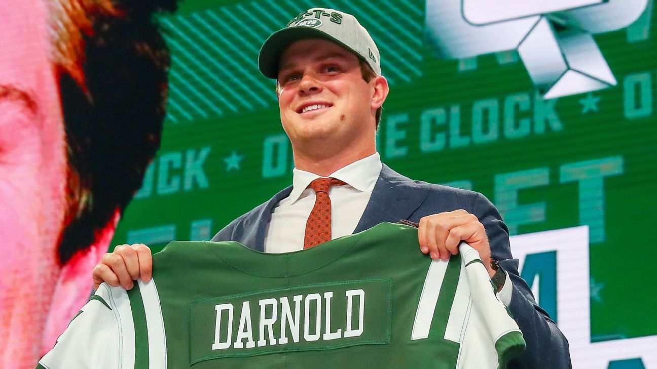 Jets QB Sam Darnold picks a New York baseball team