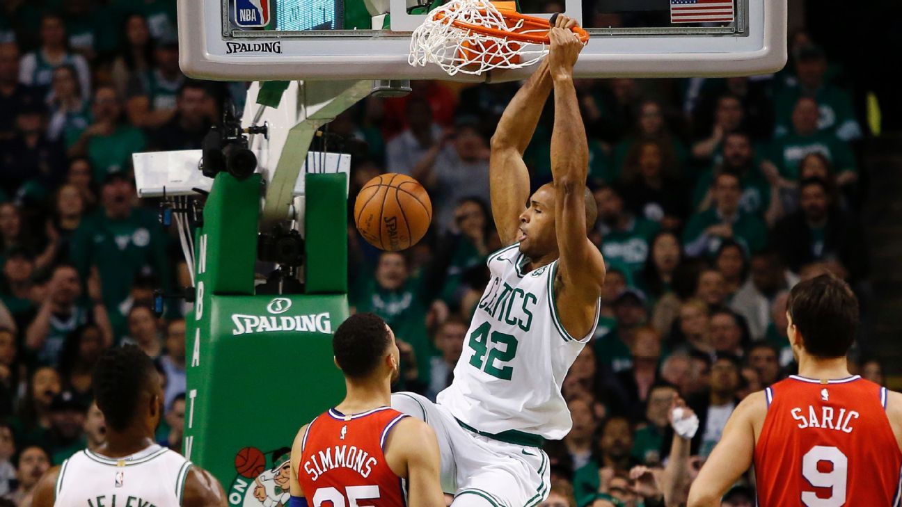 Celtics get big nights from Tatum, Rozier, Horford to take Game 1