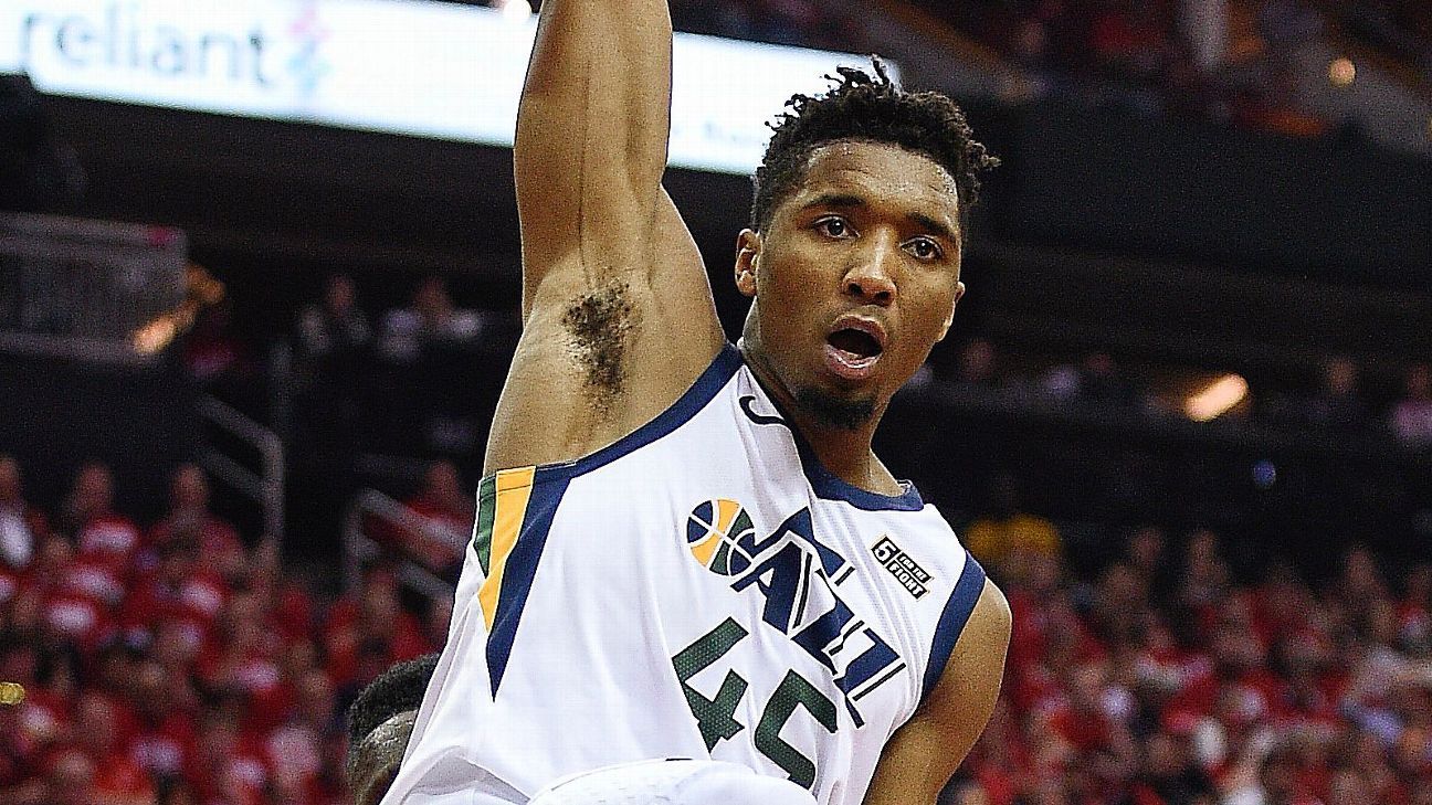 Donovan Mitchell already has an impressive dunk highlight reel — here are a  few favorites