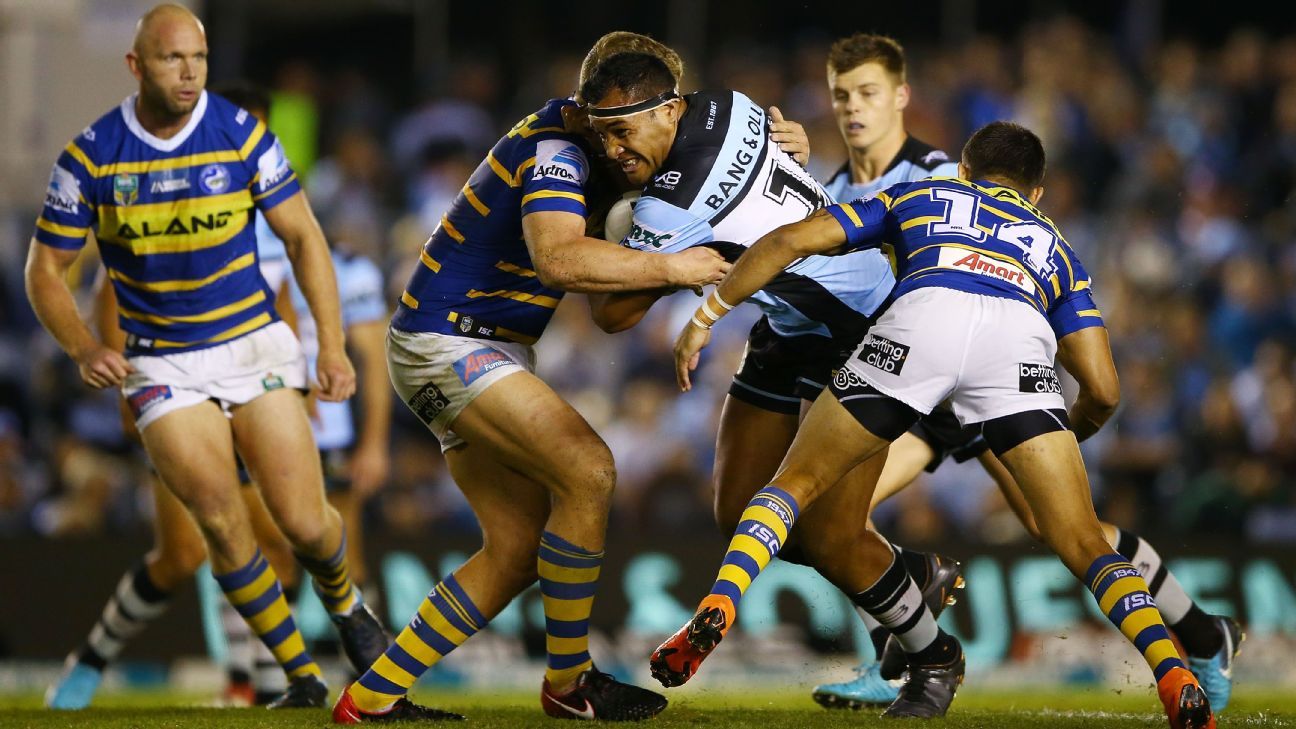 Cronulla Sharks win NRL heart-stopper over Parramatta Eels