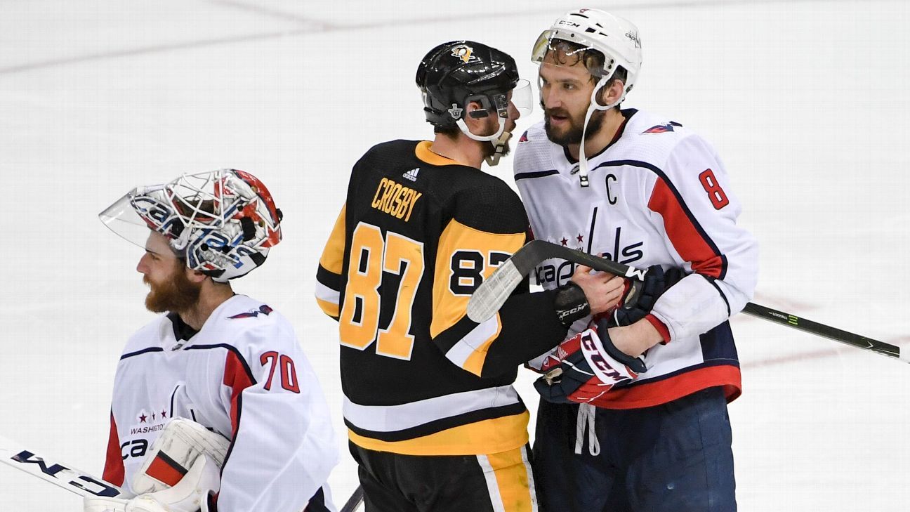 Alex Ovechkin and Sidney Crosby to top-selling NHL jerseys ?