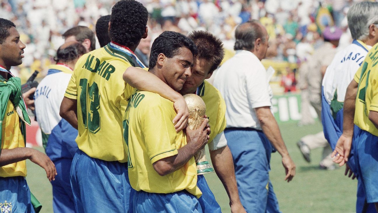 Romario fue la figura del Mundial de Estados Unidos 1994 -