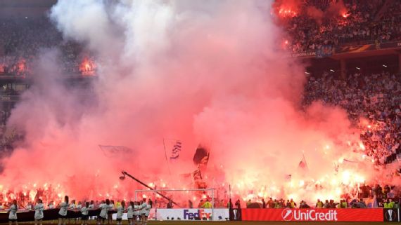 Uefa Hits Marseille With Suspended European Ban After Crowd Trouble