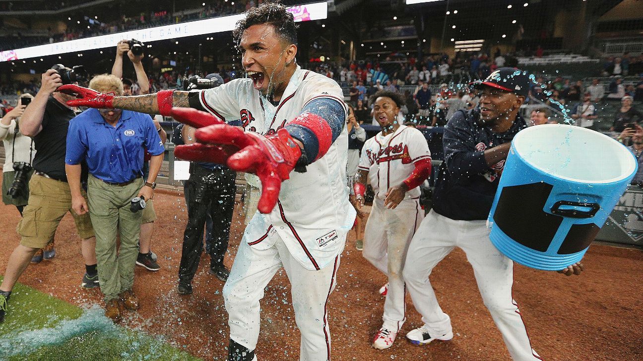 MLB Atlanta Braves continue string of comebacks with walkoff win