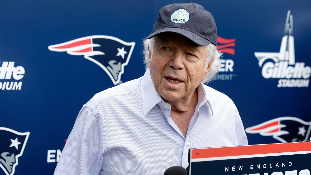 New England Patriots owner Robert Kraft credits Maine teens for bringing runaway..