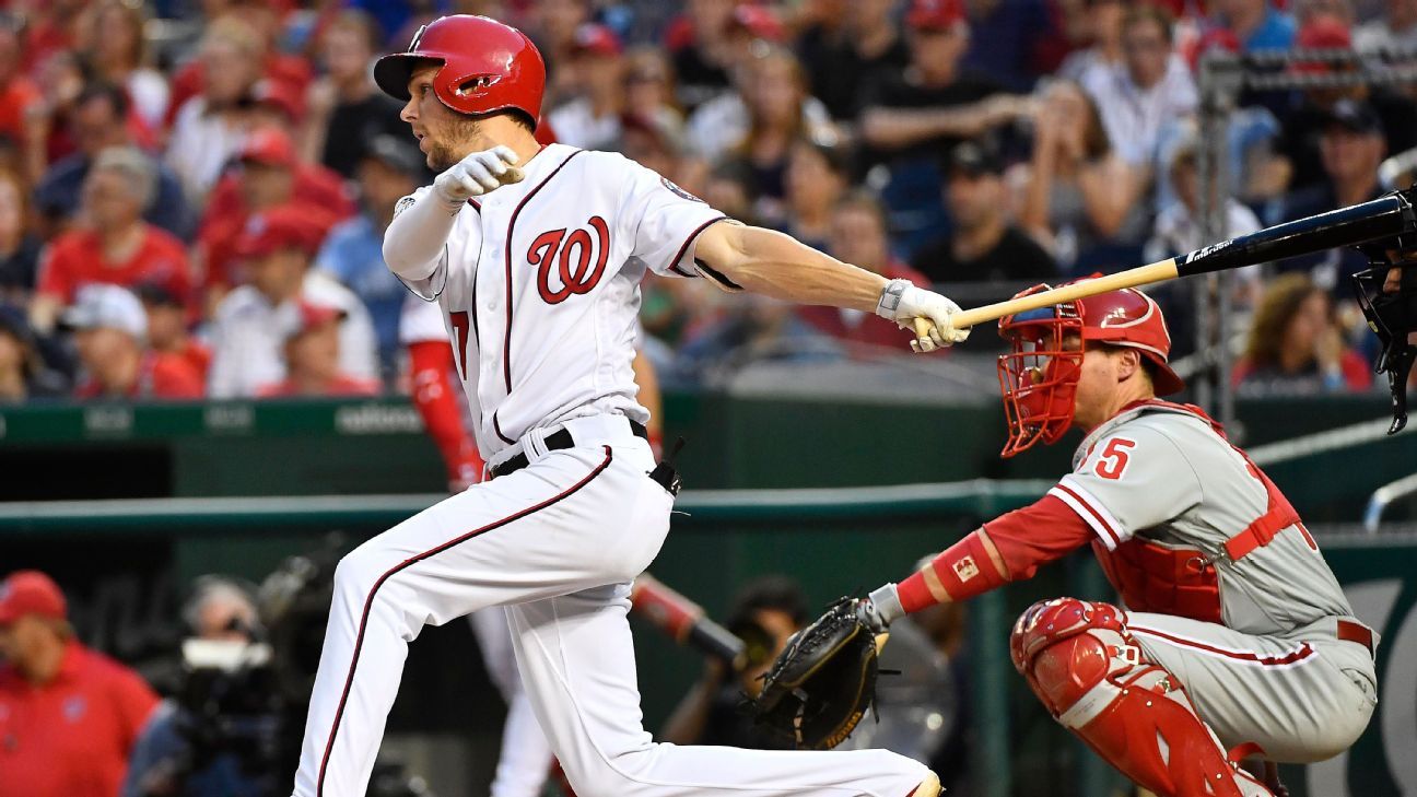 Washington Nationals shortstop Trea Turner breaks wrist - ESPN