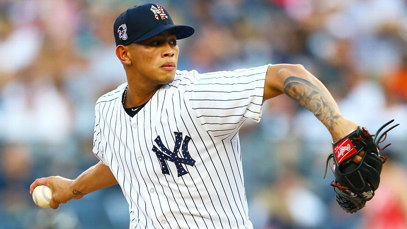 Yankees' Jonathan Loaisiga saw positives of COVID-19 stint