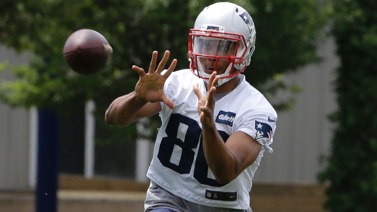 August 9, 2018: New England Patriots wide receiver Devin Lucien