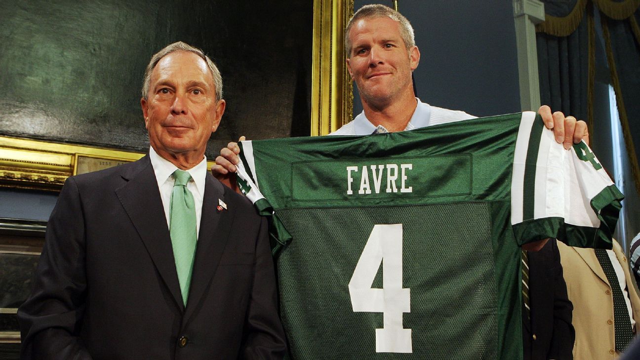 New York Jets GM says he has no regrets about failed Brett Favre