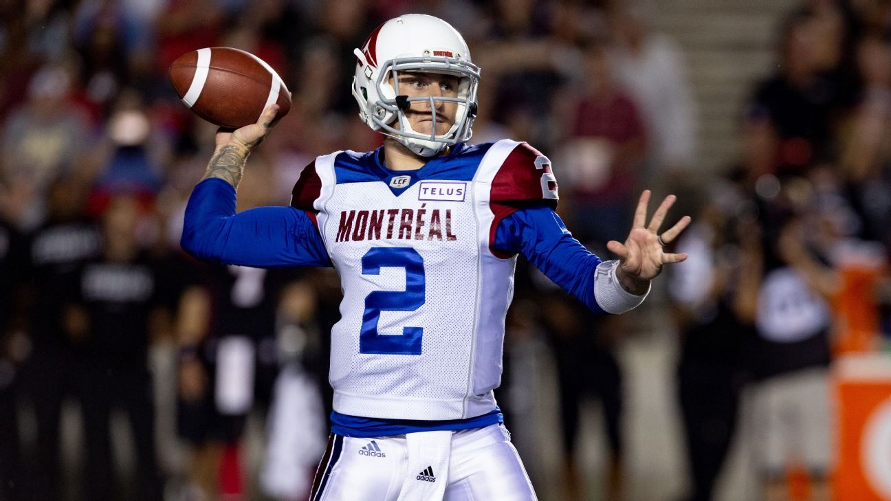 Johnny Manziel released from CFL's Montreal Alouettes, will explore new  options in the U.S.