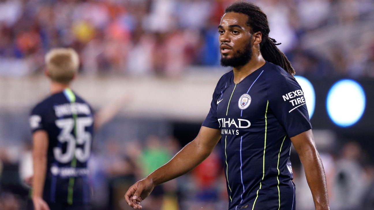 Manchester City's Jason Denayer joins Lyon on four-year contract