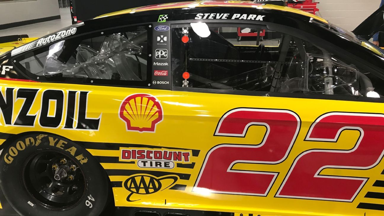 NASCAR Cup Series Joey Logano, Shell join forces to honor Steve Park