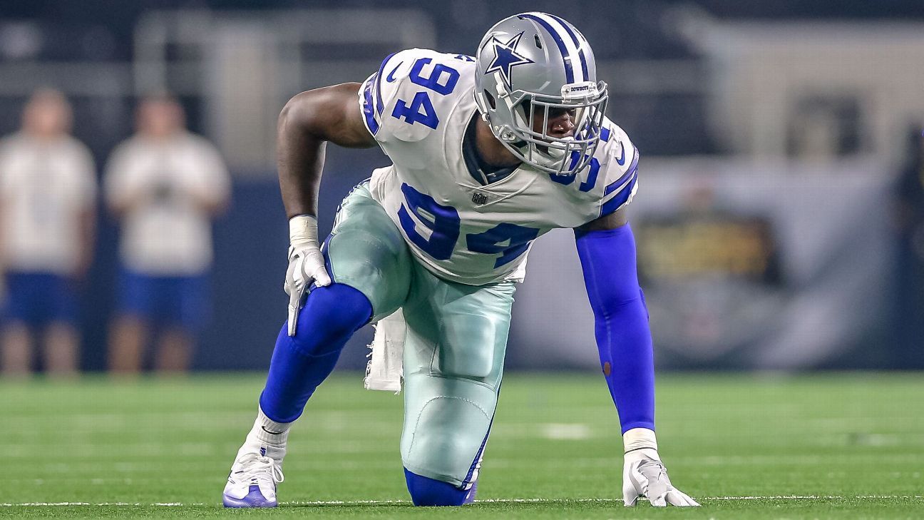 Dallas Cowboys DE Randy Gregory expected to miss multiple weeks with calf injury