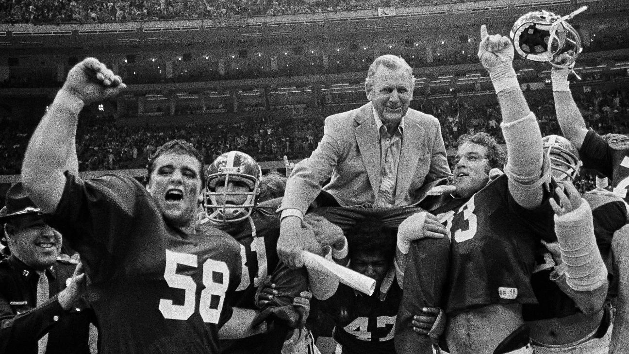 Legacy of Bear Bryant lives on in hearts of minds of Alabama Crimson