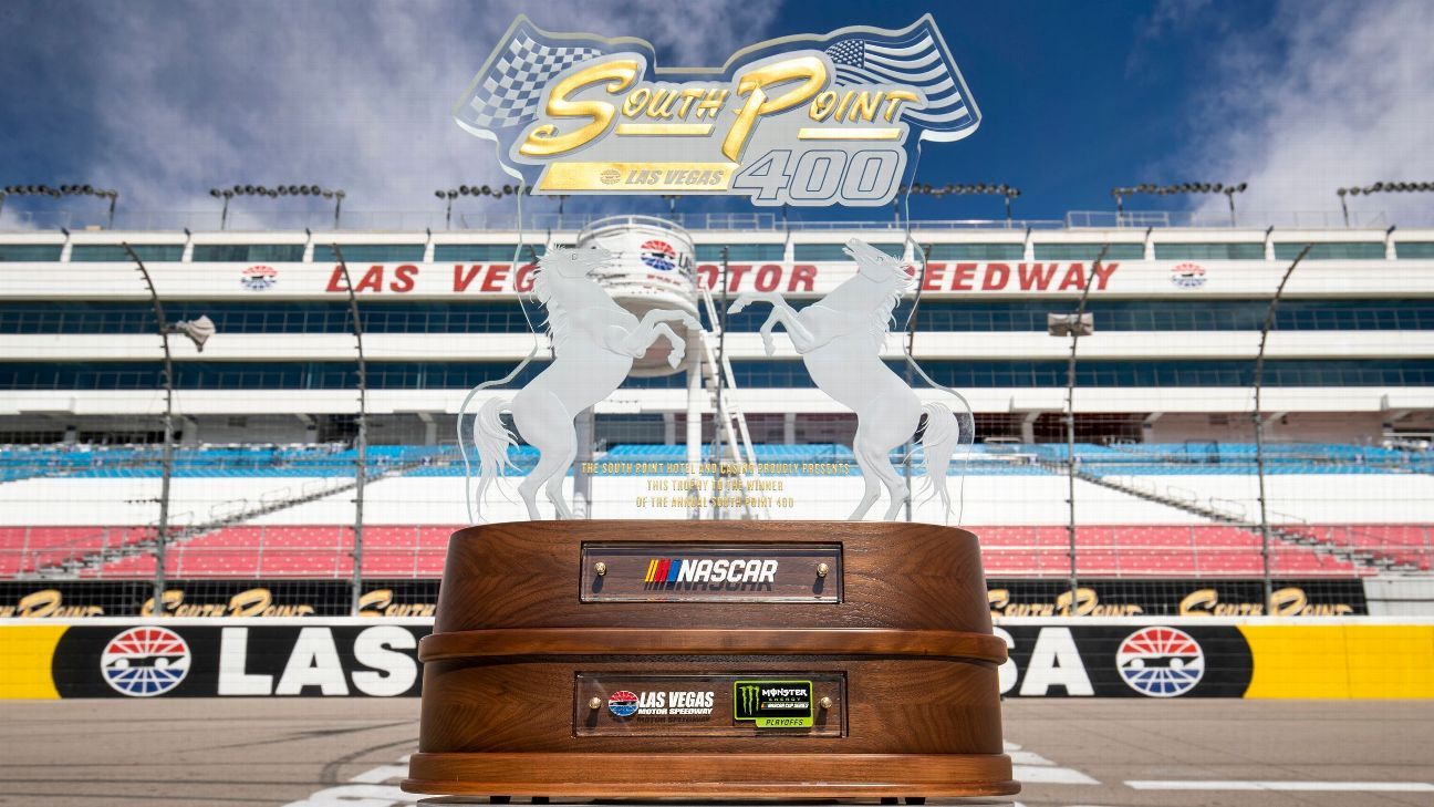 South Point 400 trophy unveiled ESPN