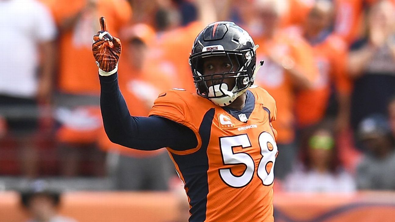 Denver Broncos' Von Miller's three sacks just the beginning