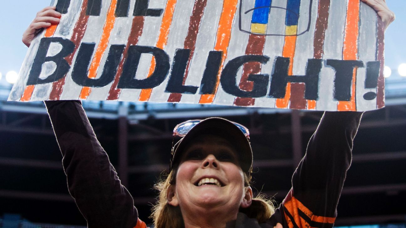 Bud Light 'Victory Fridges' to reward Clevelanders with free beer following  Browns' next win