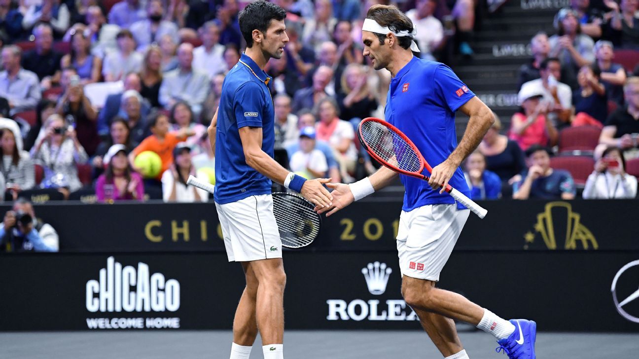 Tennis The Roger Federer Novak Djokovic Doubles Combo A Work In Progress