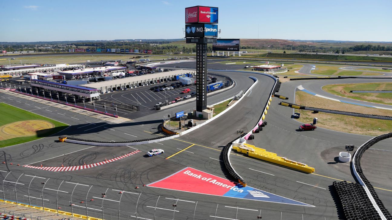 Weekend Preview Charlotte Motor Speedway Road Course ESPN