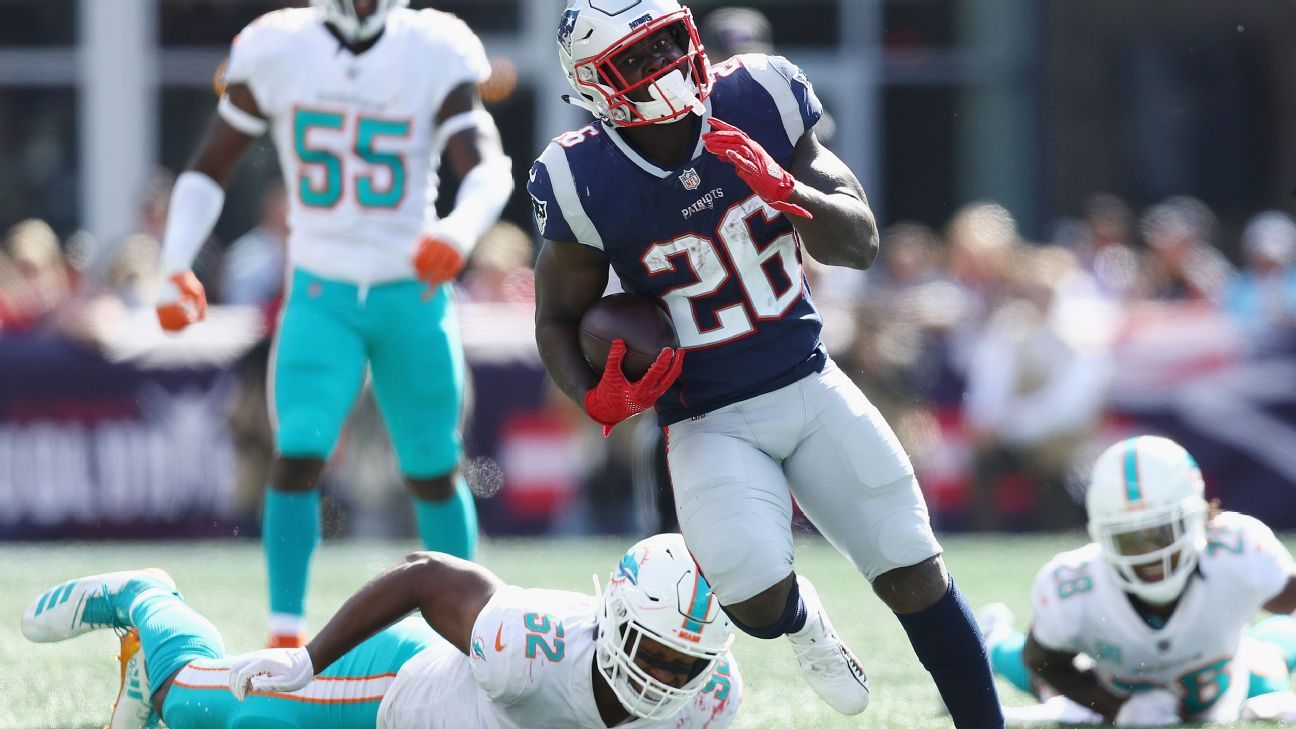 Sony Michel cut by Miami Dolphins, could RB be a fit with Patriots? 