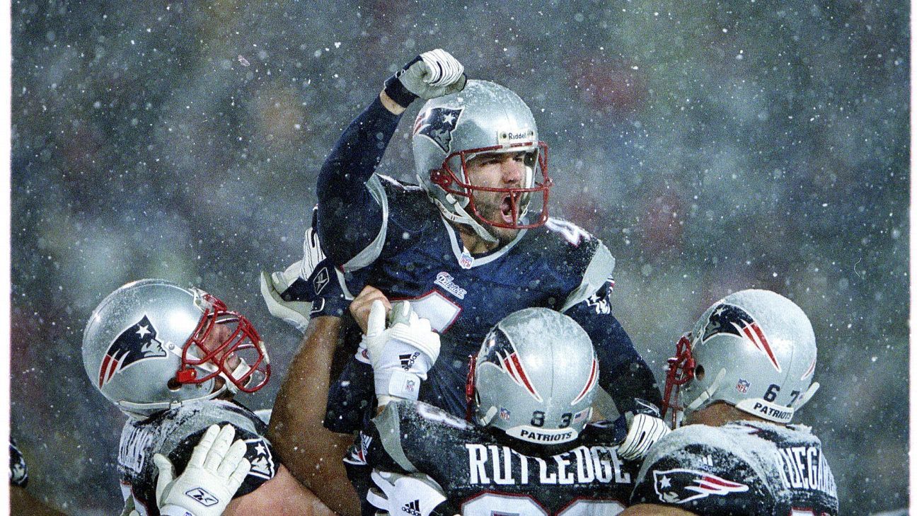 NFL on ESPN - 19 years ago, the New England Patriots beat the Raiders in  the 2002 AFC Championship game. Better known as the 'Tuck Rule Game' 