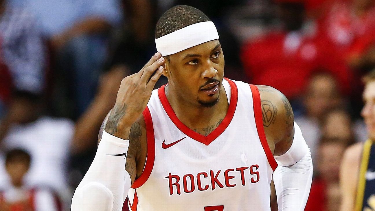 Rockets trade Carmelo Anthony to Bulls - The Dream Shake