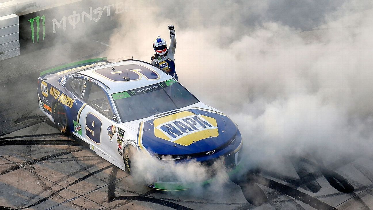 NASCAR StatWatch - Chase Elliott fourth driver in Cup series history to ...