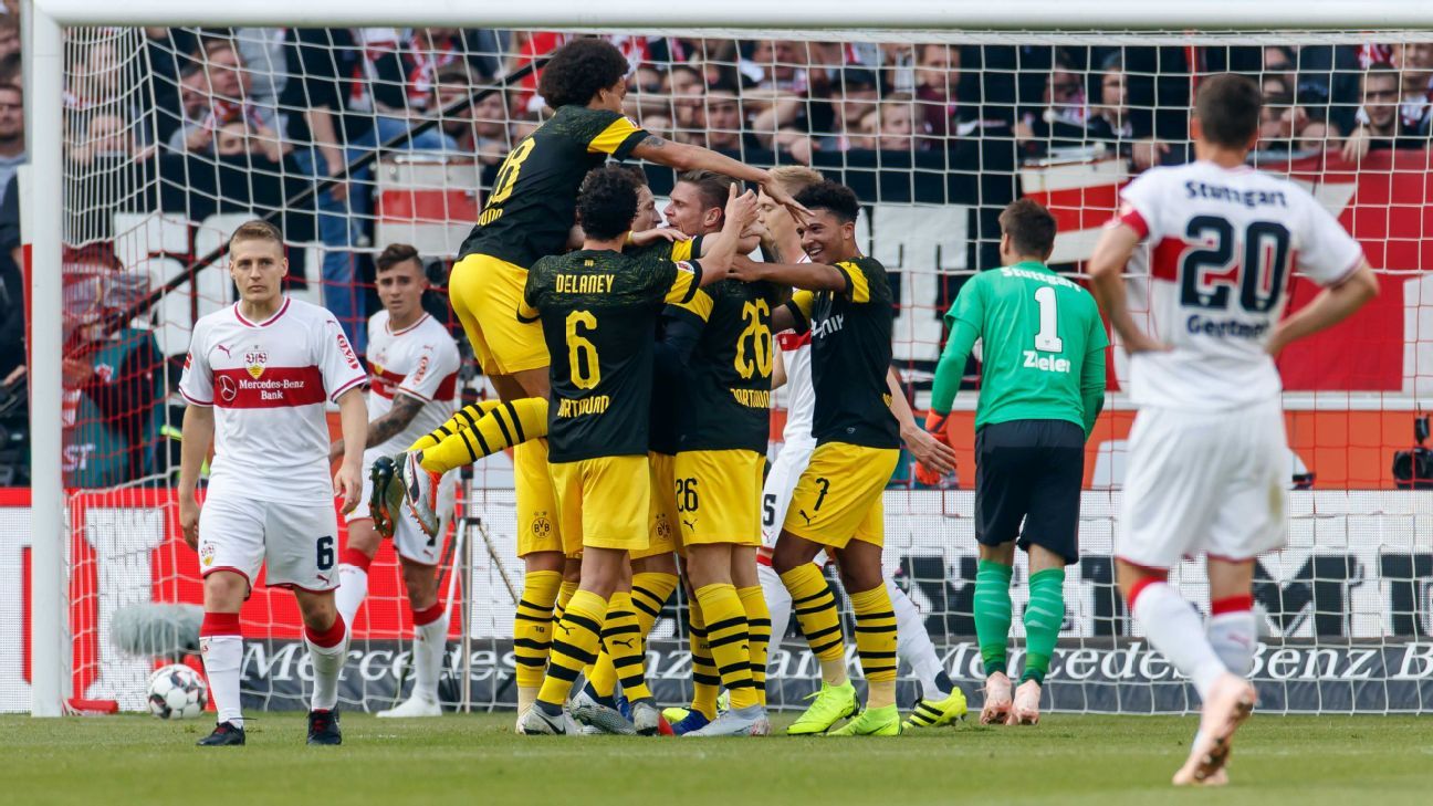 Vfb Stuttgart Vs Borussia Dortmund Football Match Report October 18 Espn