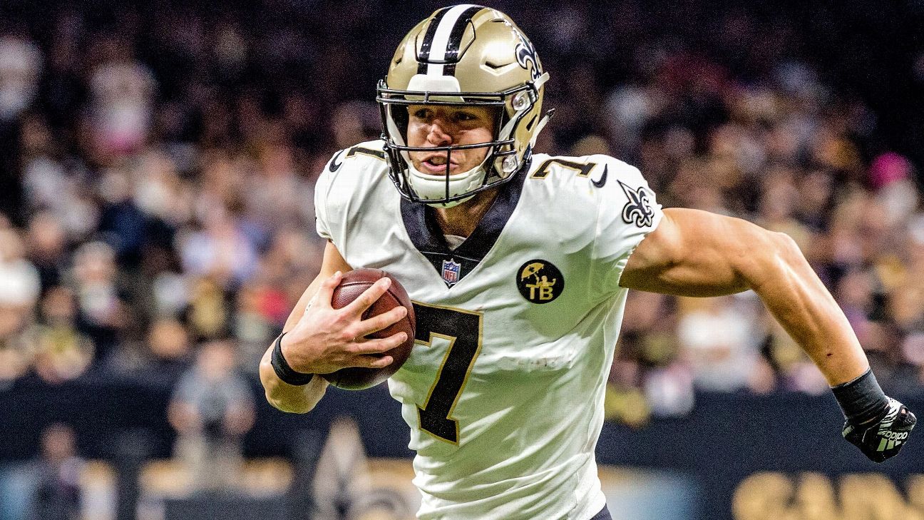 Saints agree to re-sign QB Taysom Hill to deal through 2021 - ESPN