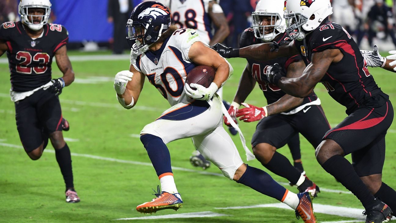 Fantasy football Flex rankings for Week 8, top running backs, wide