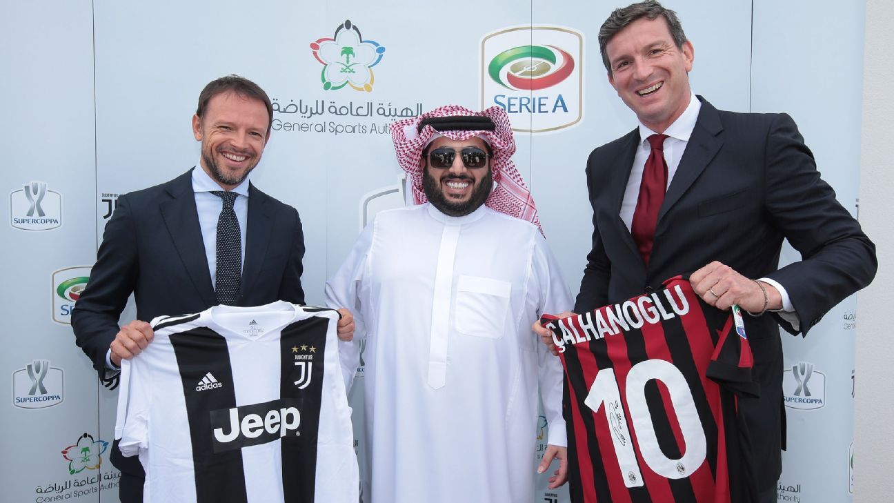 Supercopa da Itália: Juventus e Milan fazem decisão na Arábia Saudita -  Lance!