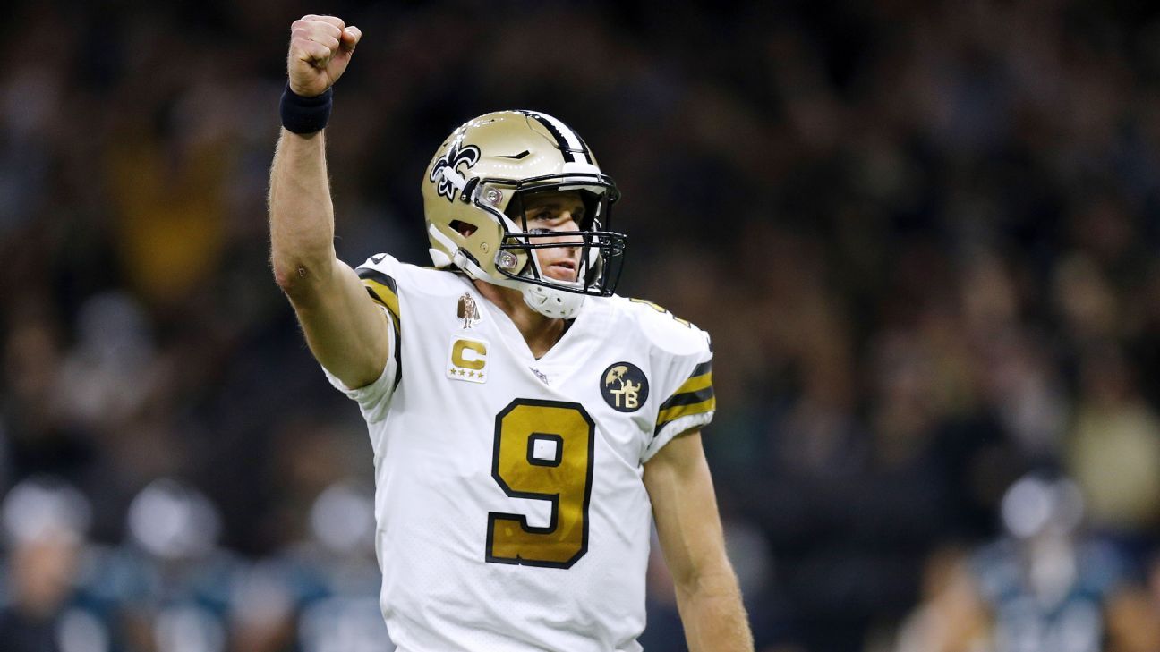 Will Drew Brees Be the NFL MVP? QB Throws Four TDs as Saints Steamroll  Falcons on Thanksgiving