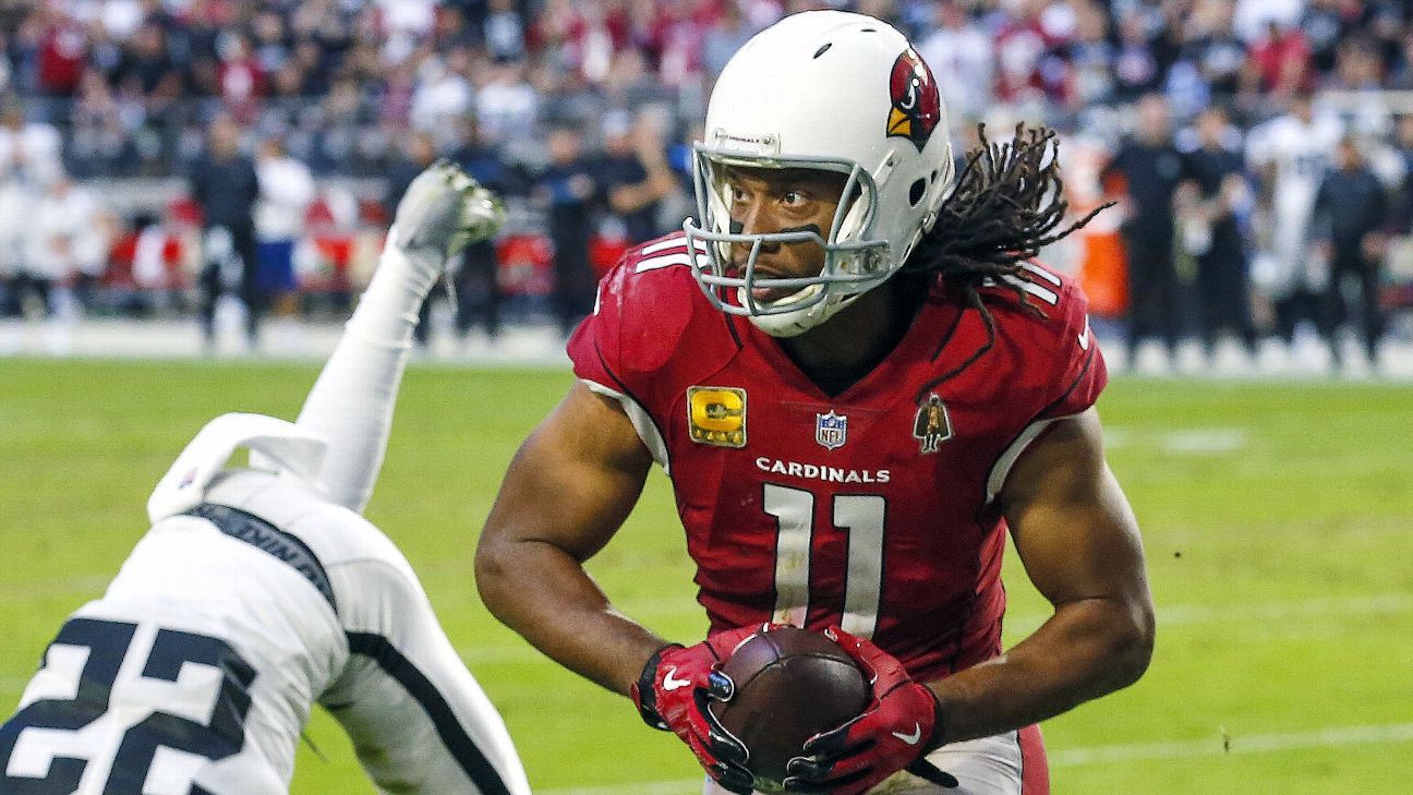 Larry Fitzgerald moves to No. 2 all-time on career receptions list