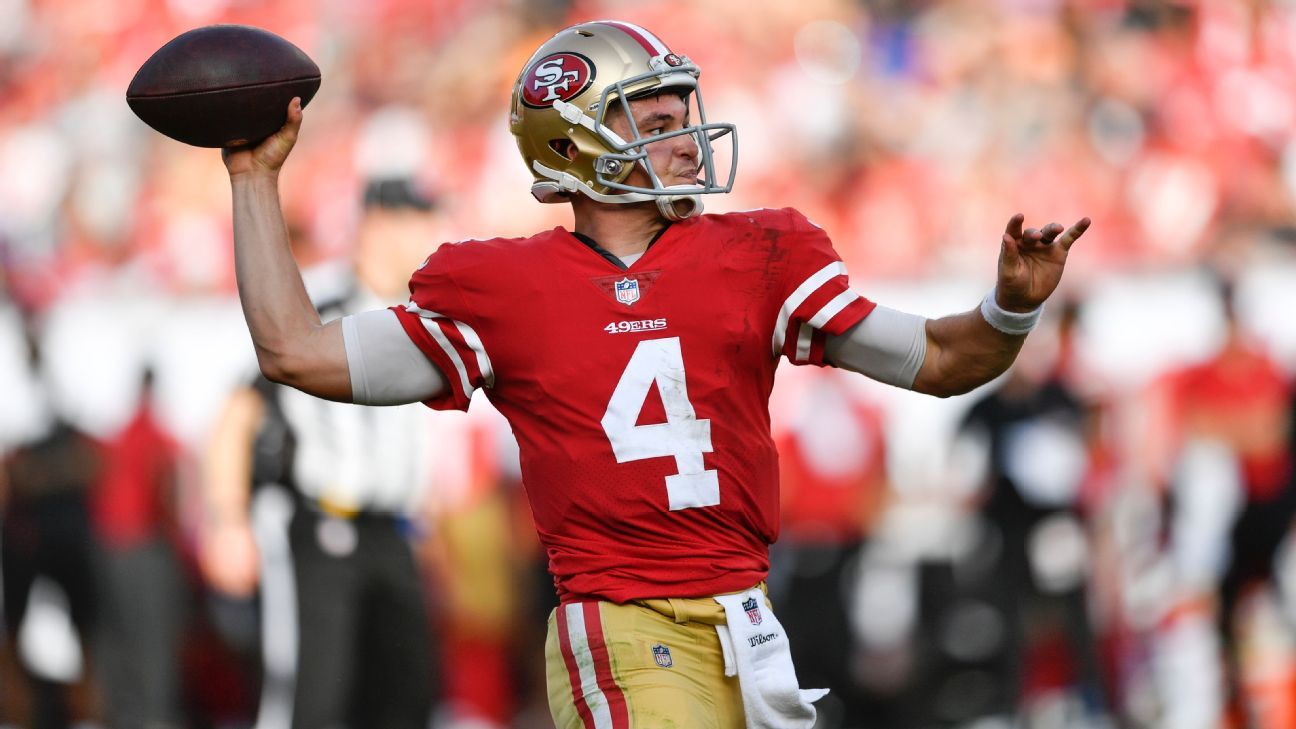 Nick Mullens' struggles show there's still a long way to go in backup ...