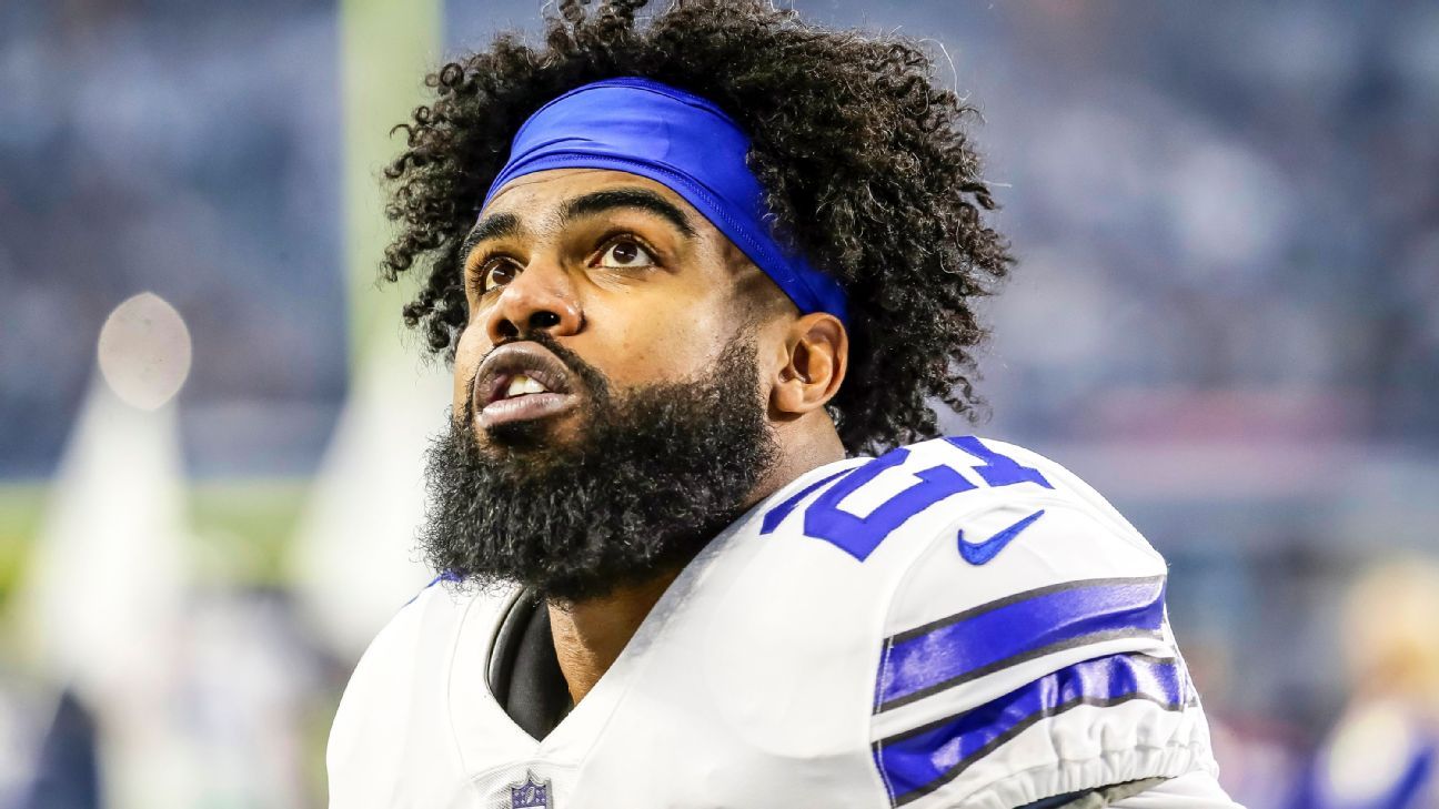 Dallas Cowboys running back Ezekiel Elliott tops NFL jersey sales - ESPN