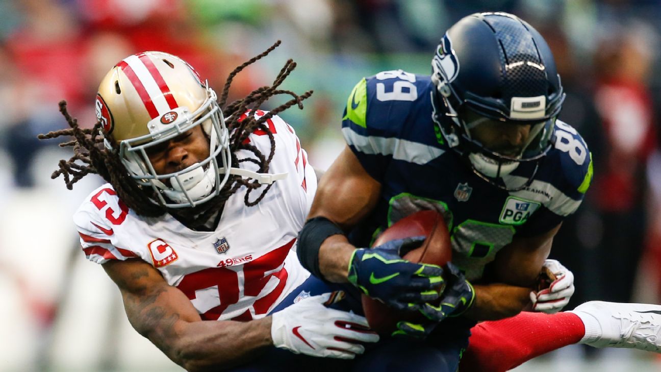 Helmet Stalker on X: 49ers DB Richard Sherman is now using an